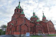Здание церкви Александра Невского в сквере Алое поле 