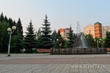 Сквер с фонтаном перед Театром кукол в Челябинске
