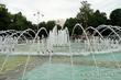 Красивый фонтан в ПКиО Городской сад в Краснодаре